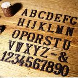 Cast Wrought Iron Black Antique House Door Alphabet Letters and Numbers