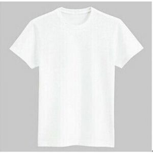 polyester t shirts white